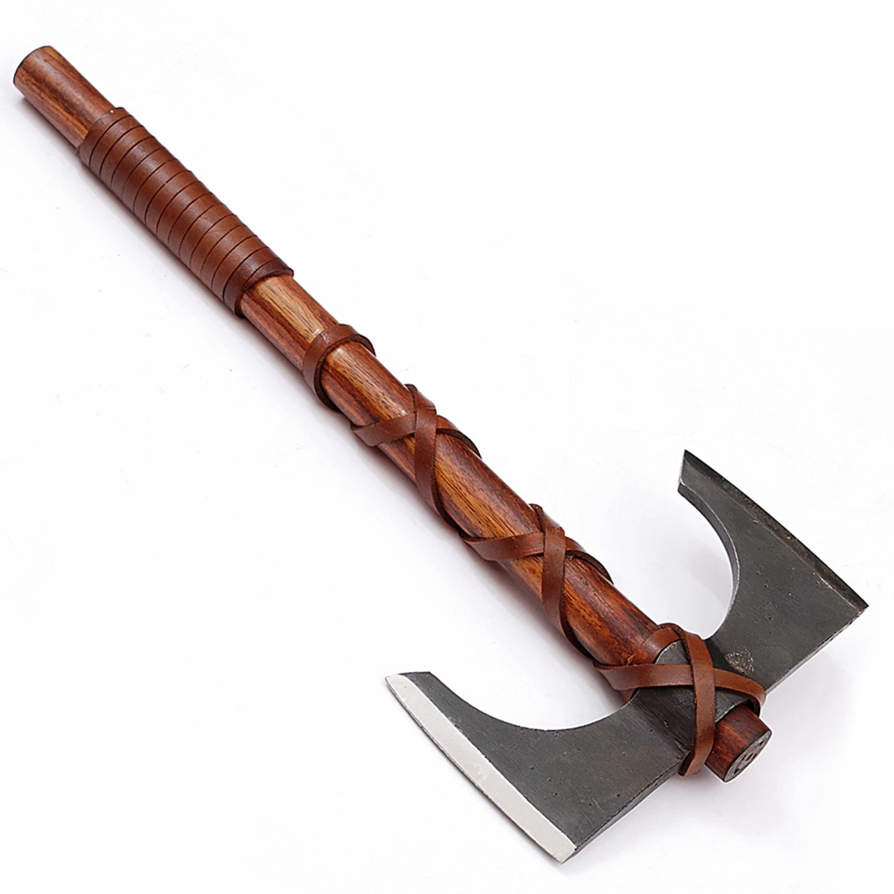 Forged Carbon Steel Iroquois Throwing Axe 2 Forged Carbon Steel Iroquois Throwing Axe - Image 2