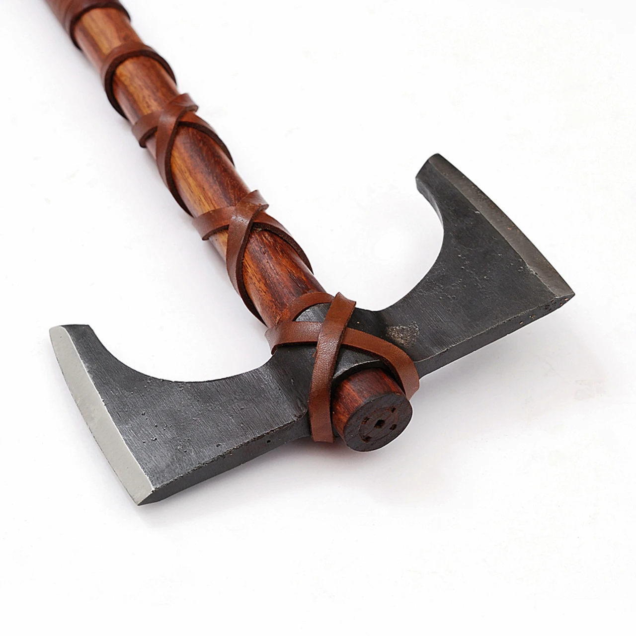 Forged Carbon Steel Iroquois Throwing Axe 3 Forged Carbon Steel Iroquois Throwing Axe - Image 3