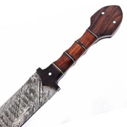 Grecian Empire Damascus Steel Xiphos Sword