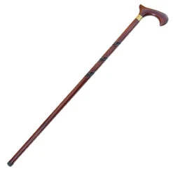 Handmade Back In Action Derby Walking Cane 7 Handmade Back In Action Derby Walking Cane -Daggers Store handmade norse viking war gjallarhorn 3 46930.1564504770