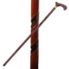 Handmade Back In Action Derby Walking Cane