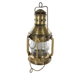 Merchant Vessel Antique Brass Anchor Lantern -Daggers Store in11903 99449.1564504288