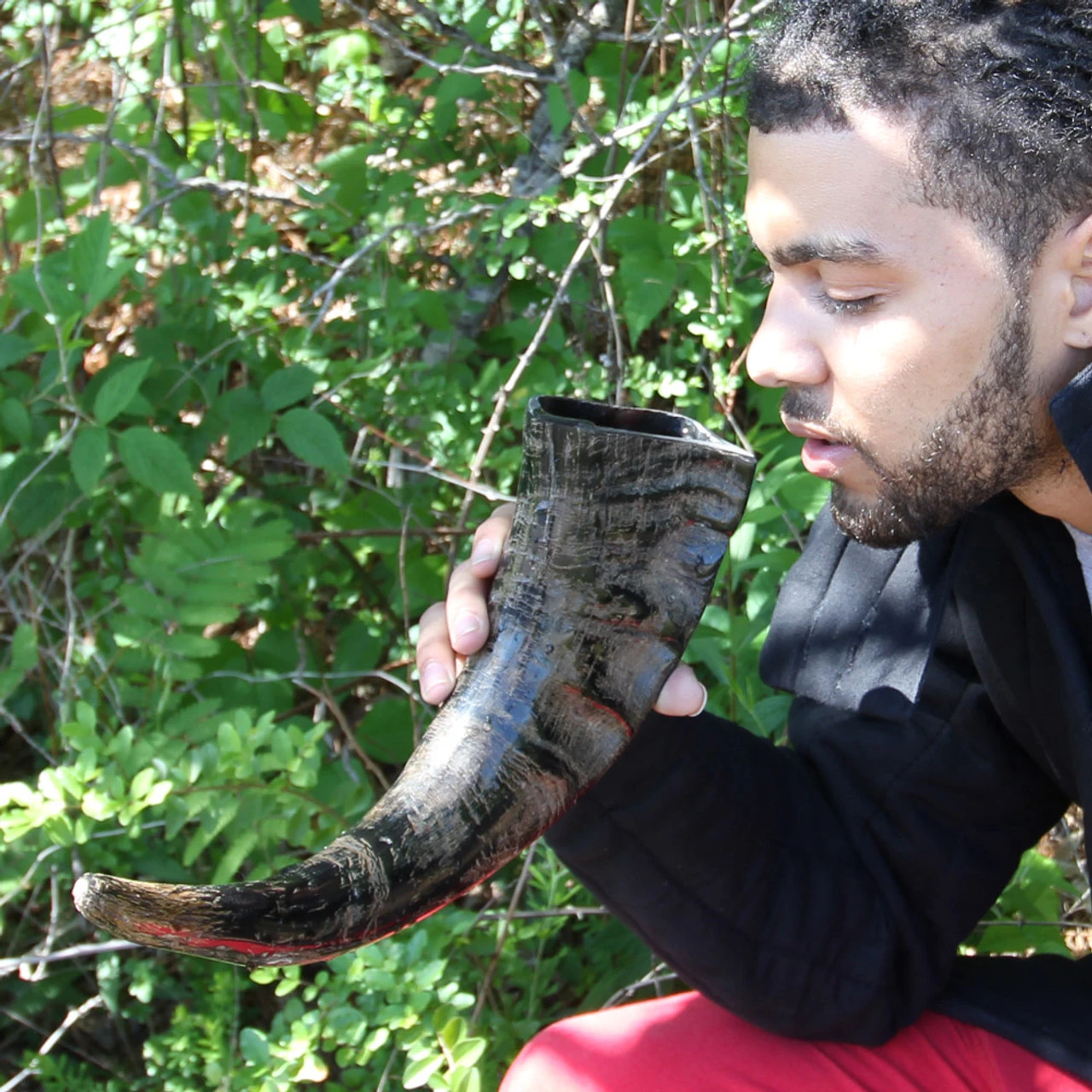 Handmade Nili-Ravi Artisan Natural Horn 2 Handmade Nili-Ravi Artisan Natural Horn - Image 2