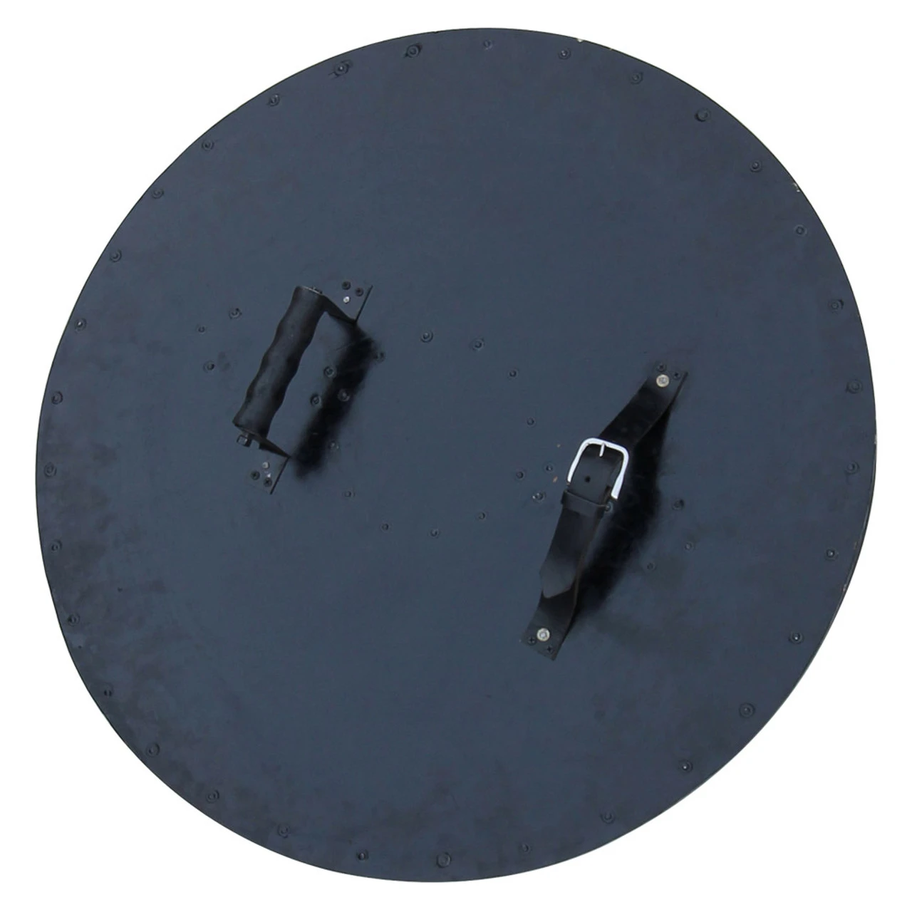 Handcrafted Viking LegacyWooden Battle Shield 3 Handcrafted Viking LegacyWooden Battle Shield - Image 3