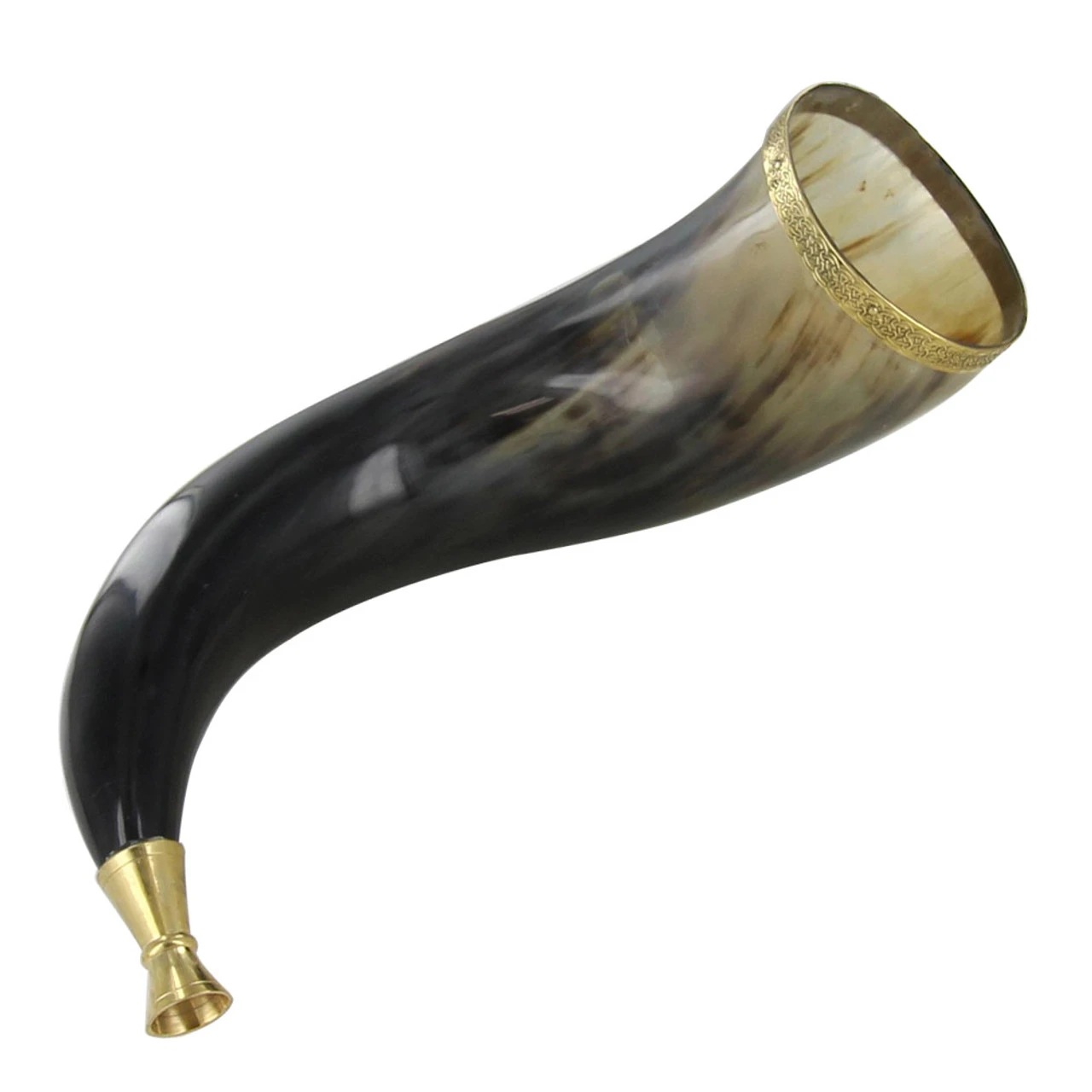 Norse Medieval Battle Trumpet Bugle Horn 1 Norse Medieval Battle Trumpet Bugle Horn