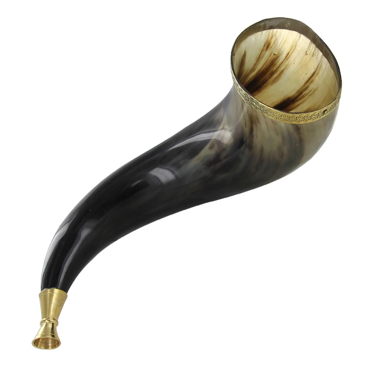 Norse Medieval Battle Trumpet Bugle Horn 3 Norse Medieval Battle Trumpet Bugle Horn - Image 3