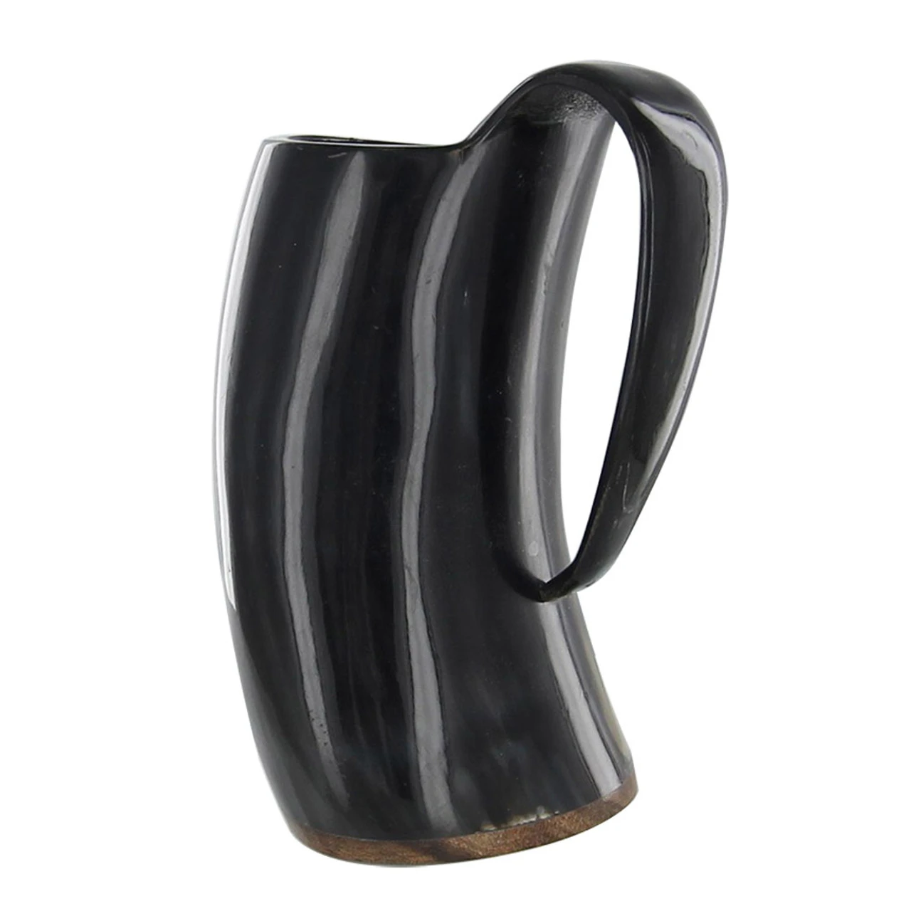 Norse Viking Icelandic Vegvisir Jormungandr Drinking Horn Mug 3 Norse Viking Icelandic Vegvisir Jormungandr Drinking Horn Mug - Image 3