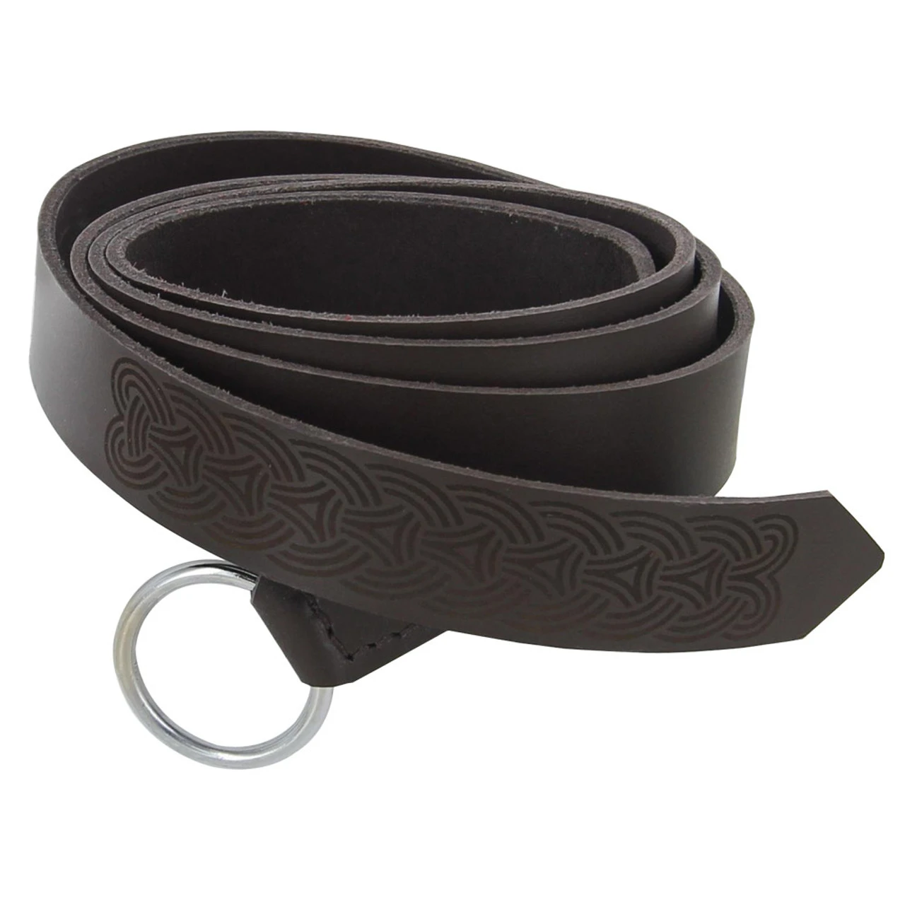 Viking Weave Leather Tunic Belt 4 Viking Weave Leather Tunic Belt - Image 4