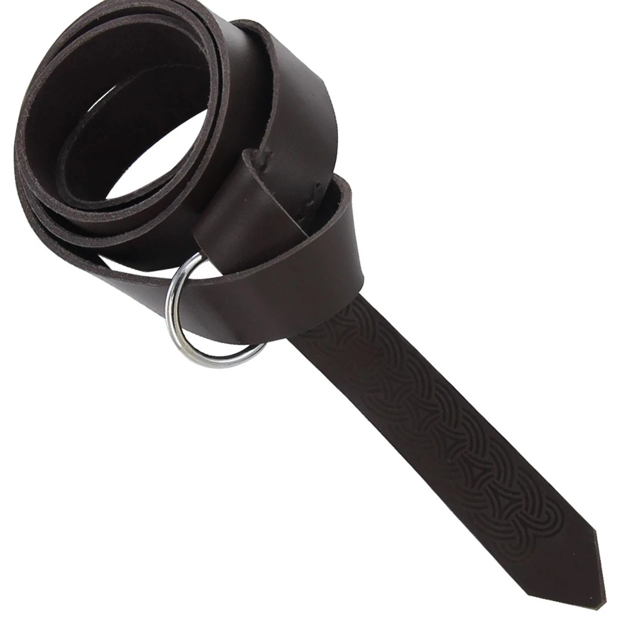 Viking Weave Leather Tunic Belt 3 Viking Weave Leather Tunic Belt - Image 3