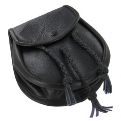 Scottish Gaelic Leather Day Sporran Pouch