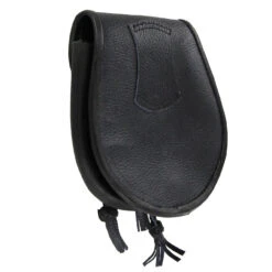 Scottish Gaelic Leather Day Sporran Pouch -Daggers Store in6728bk 09213.1564504404