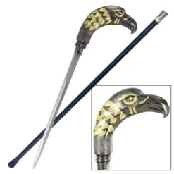 Majestic Golden Eagle Sword Cane -Daggers Store majestic golden eagle sword cane 18308.1564503893