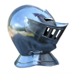 Medieval Renaissance Steel Closed Knight Helmet 6 Medieval Renaissance Steel Closed Knight Helmet -Daggers Store mens closed knight armour helmet 2 57127.1564505056