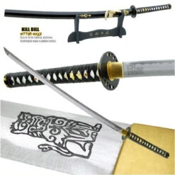 Kill Bill Brides Sword 1095Carbon Steel -Daggers Store musashi kill bill brides sword 1060 carbon steel blade 13 14196.1564501334