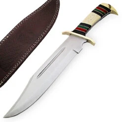 Full Tang Mediterranean Basin Fixed Blade Bowie Knife 7 Full Tang Mediterranean Basin Fixed Blade Bowie Knife -Daggers Store pk2005b 38017.1564504090