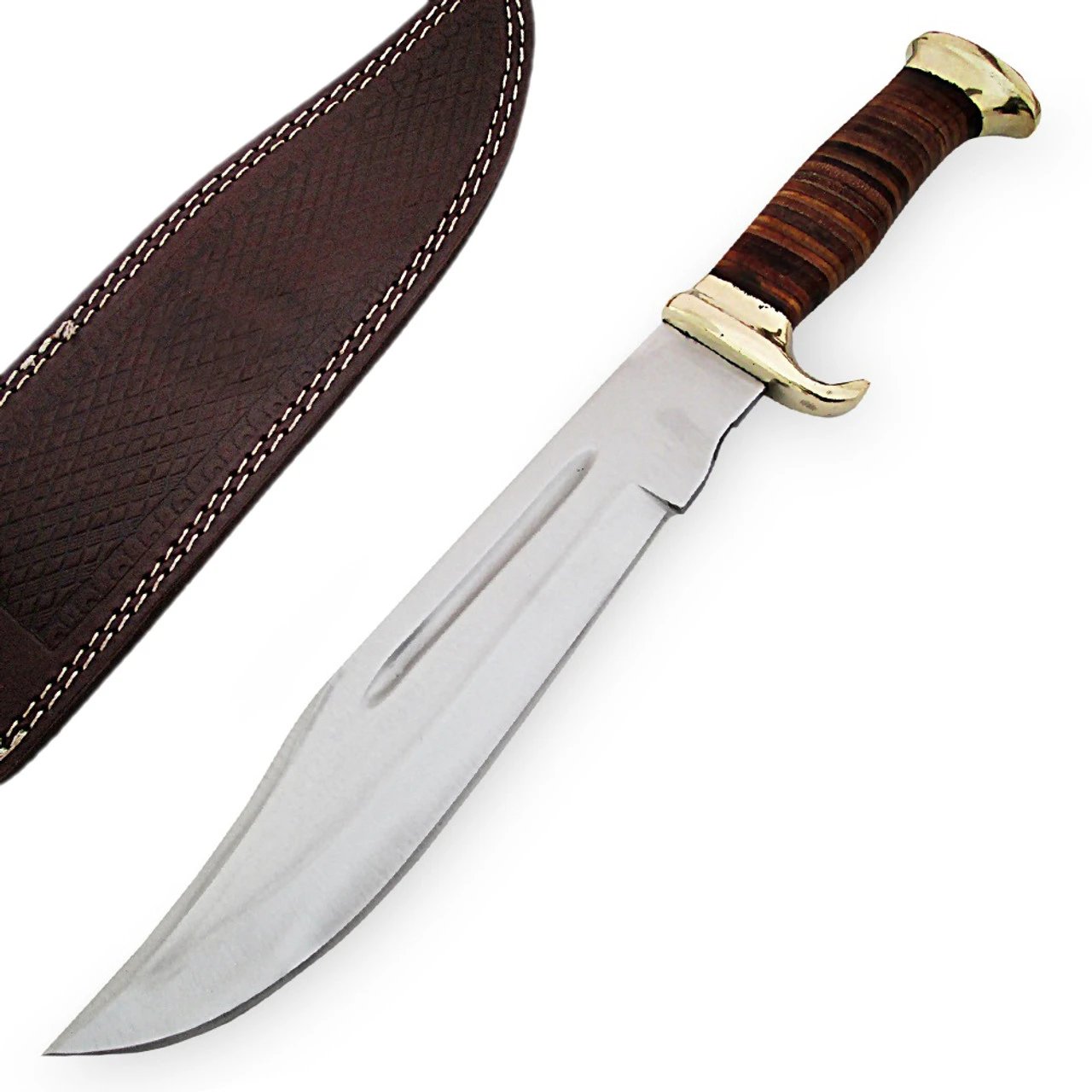 Persian Blood Hunting Bowie Knife 3 Persian Blood Hunting Bowie Knife - Image 3