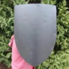 Black Medieval Blank Customizable War Shield