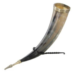 Stand With Drinking Shield Knot Horn Vessel Set 7 Stand With Drinking Shield Knot Horn Vessel Set -Daggers Store stand with drinking shield knot horn vessel set 30845.1564504921