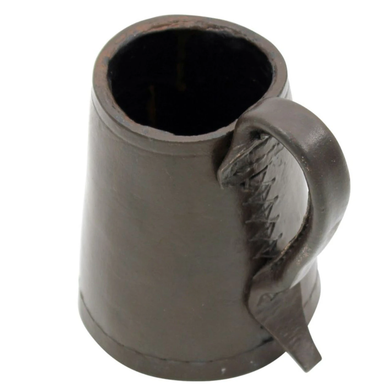 Tudor Tankard Leather Drinking Vessel 2 Tudor Tankard Leather Drinking Vessel - Image 2