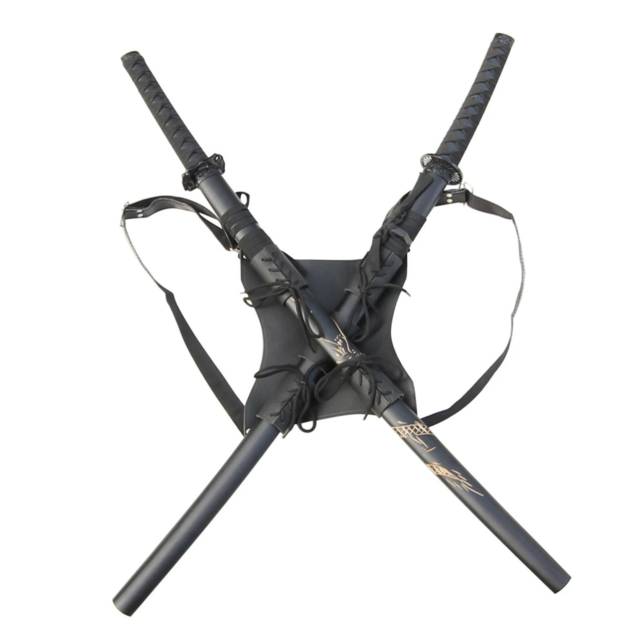 Universal Rogue Twin Sword Back Sheath 2 Universal Rogue Twin Sword Back Sheath - Image 2